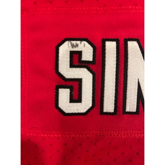 Autographed Alex Singleton Adidas CFL Calgary Stampeders Jersey L #49 - Picture 6 of 6